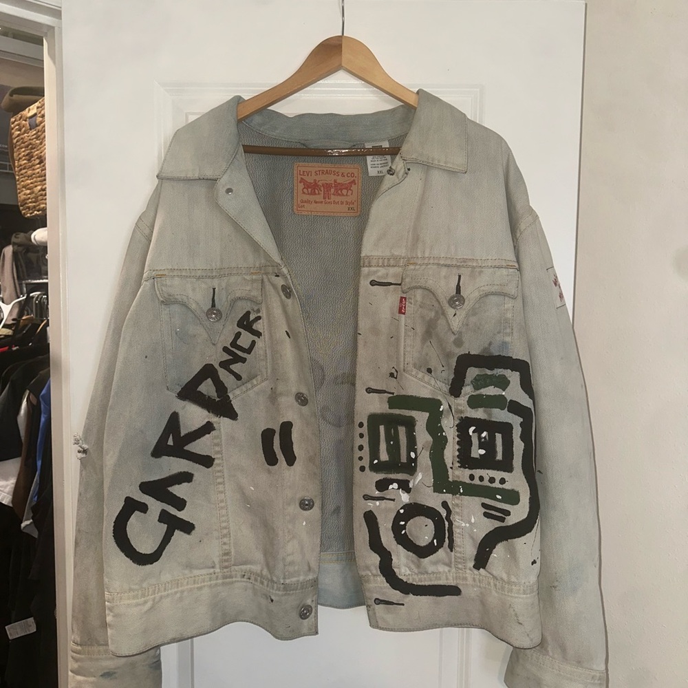 Levi's Artistic Light Denim Jacket - image 1